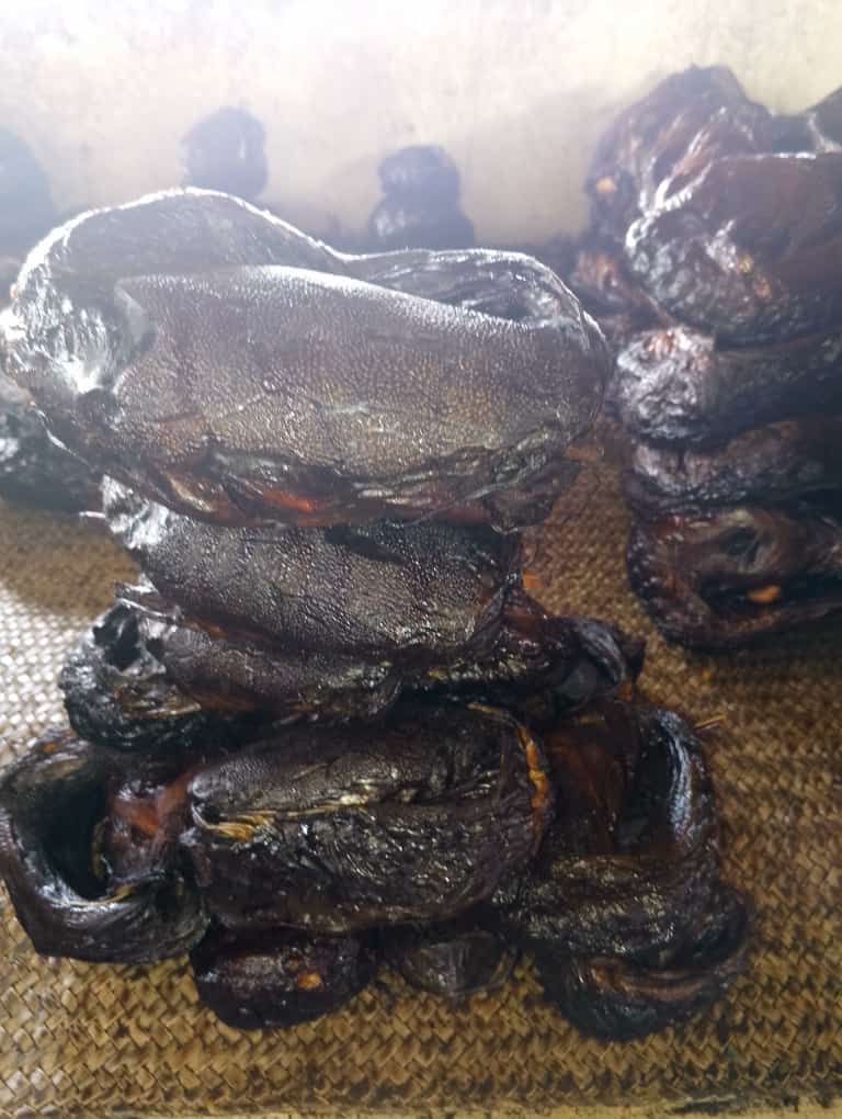 Freshly Smoked river catfish